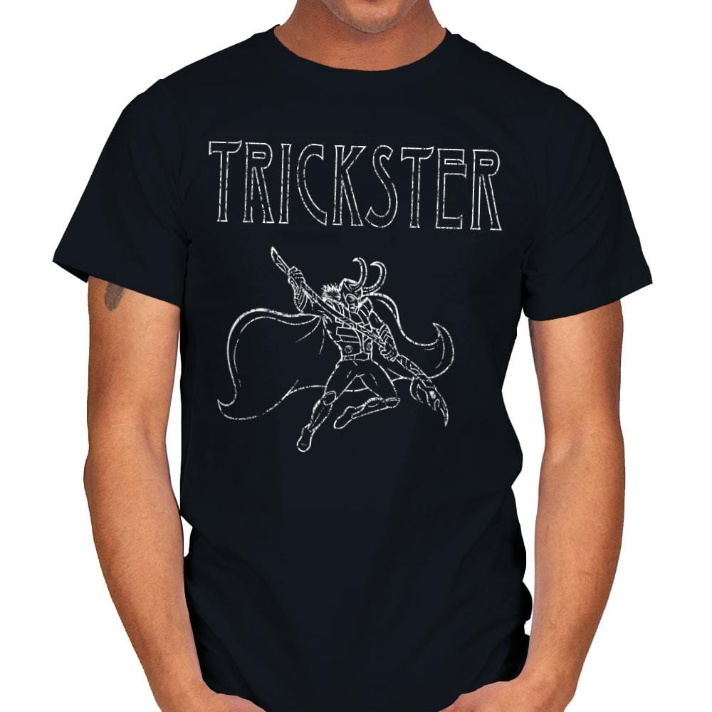 Trickster - Mens T-Shirts RIPT Apparel Small / Black
