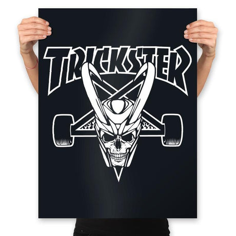 Trickster - Prints Posters RIPT Apparel 18x24 / Black
