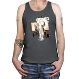 Triple Saitama - Tanktop Tanktop RIPT Apparel X-Small / Asphalt