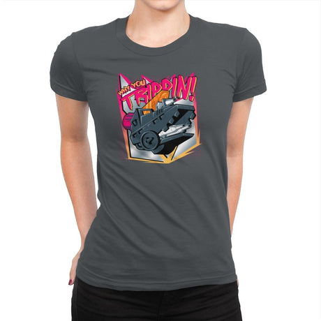 Trippin Exclusive - Shirtformers - Womens Premium T-Shirts RIPT Apparel Small / Heavy Metal
