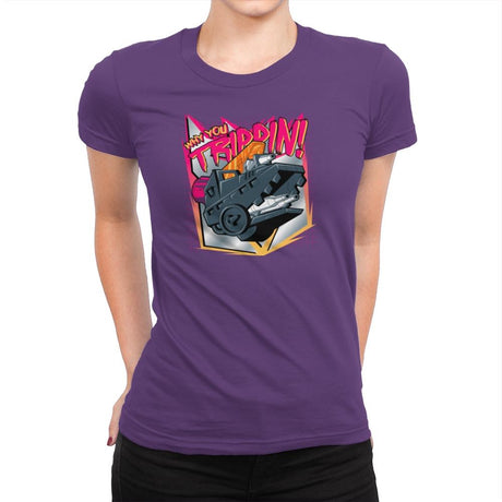 Trippin Exclusive - Shirtformers - Womens Premium T-Shirts RIPT Apparel Small / Purple Rush