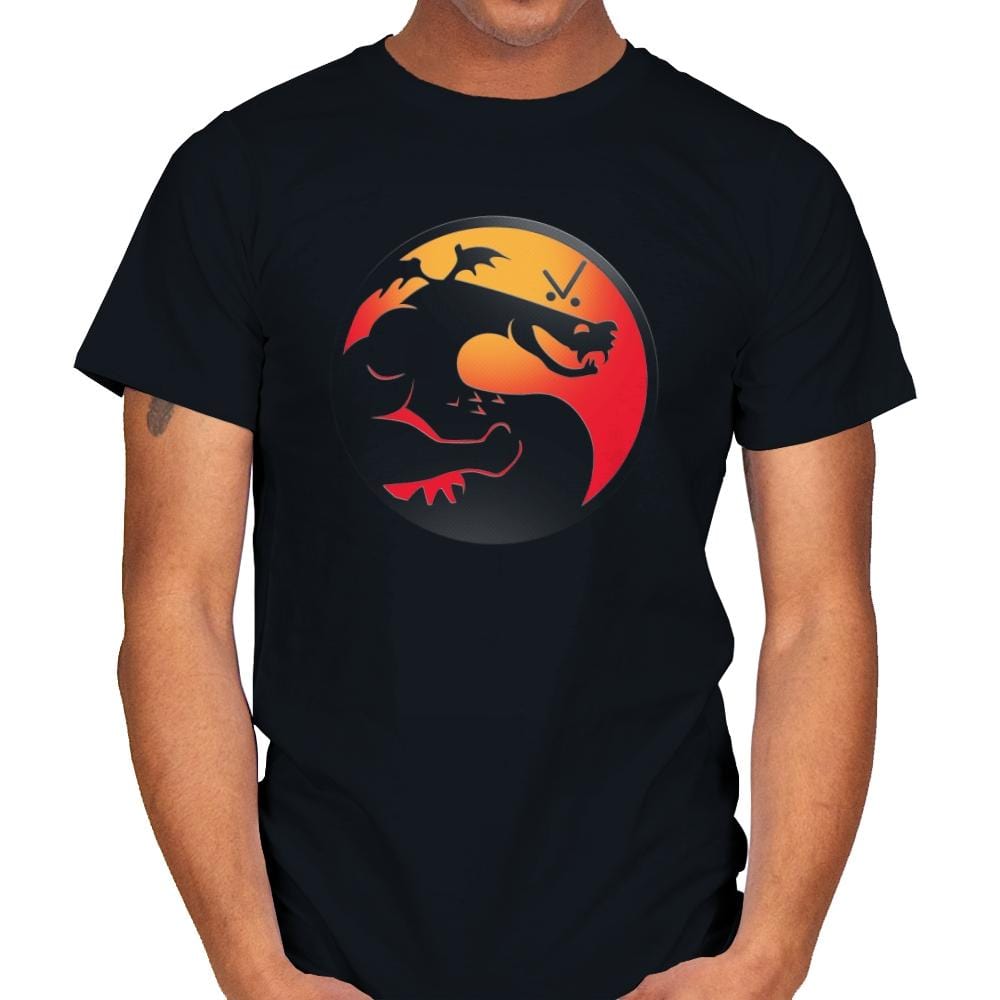 Trogdor Kombat - Best Seller - Mens T-Shirts RIPT Apparel Small / Black