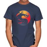 Trogdor Kombat - Best Seller - Mens T-Shirts RIPT Apparel Small / Navy