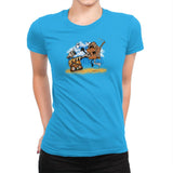 Troll-E Exclusive - Womens Premium T-Shirts RIPT Apparel Small / Turquoise
