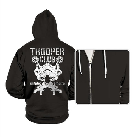 Trooper Club - Hoodies Hoodies RIPT Apparel Small / Black