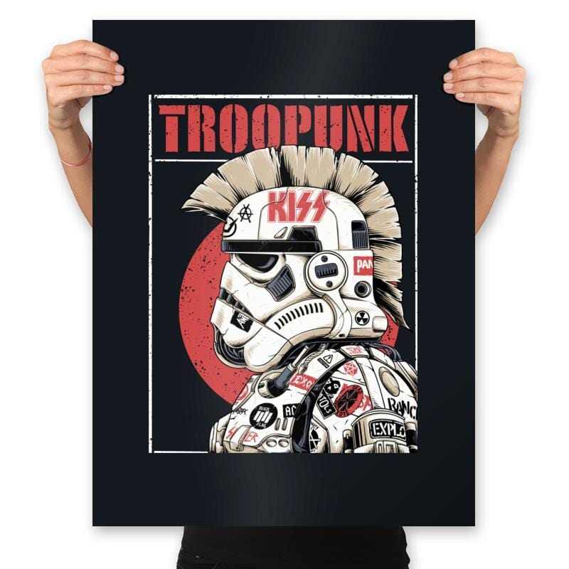 Troopunk - Prints Posters RIPT Apparel 18x24 / Black