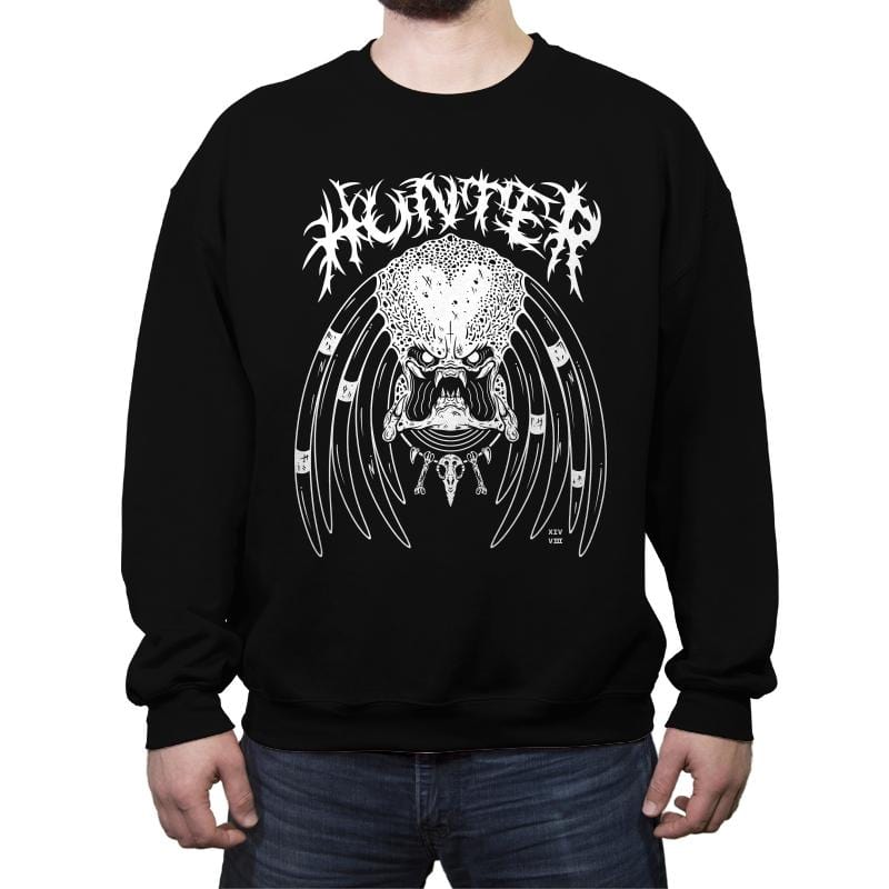 Trophy Hunter - Crew Neck Sweatshirt Crew Neck Sweatshirt RIPT Apparel Small / Black