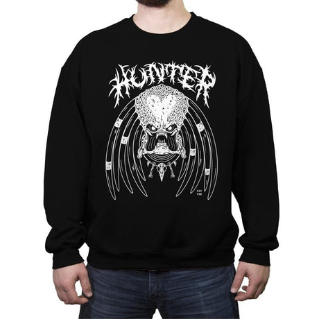 Trophy Hunter - Crew Neck Sweatshirt Crew Neck Sweatshirt RIPT Apparel Small / Black