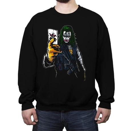 Truce - Crew Neck Sweatshirt Crew Neck Sweatshirt RIPT Apparel Small / Black