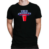 True American Champion - Star-Spangled - Mens Premium T-Shirts RIPT Apparel Small / Black