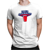 True American Champion - Star-Spangled - Mens Premium T-Shirts RIPT Apparel Small / White