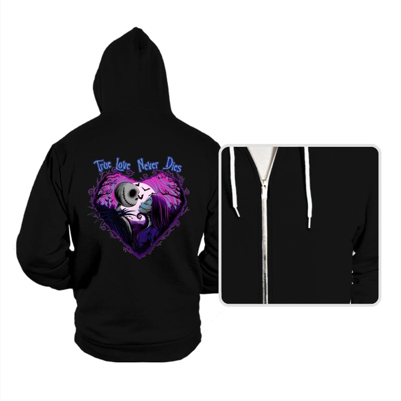 True Love - Hoodies Hoodies RIPT Apparel Small / Black