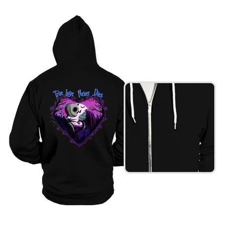True Love - Hoodies Hoodies RIPT Apparel Small / Black