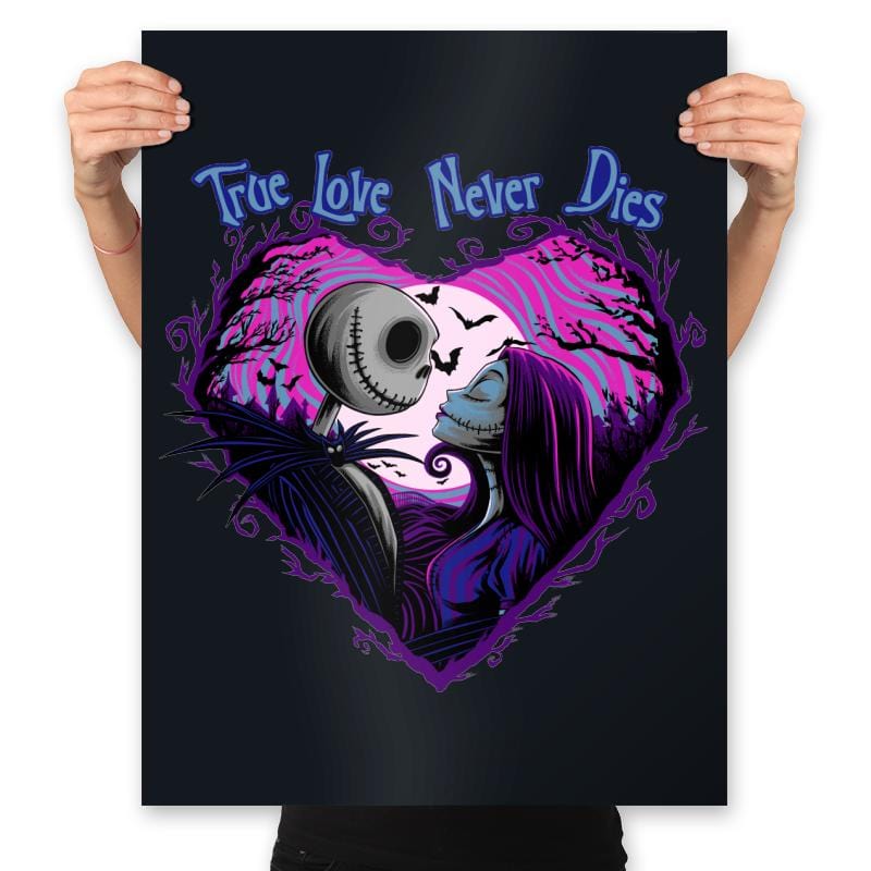 True Love - Prints Posters RIPT Apparel 18x24 / Black