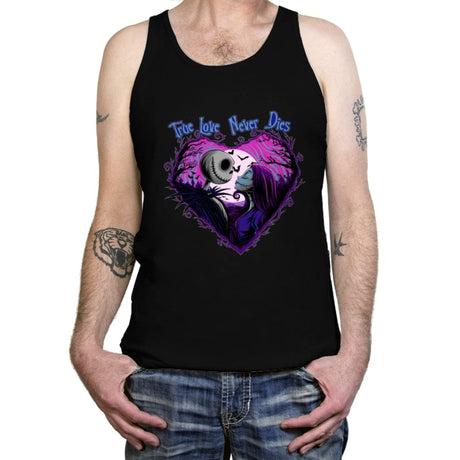 True Love - Tanktop Tanktop RIPT Apparel X-Small / Black