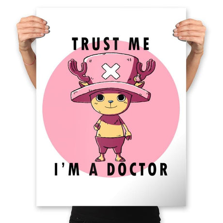 Trust Me I'm A Doctor - Prints Posters RIPT Apparel 18x24 / White