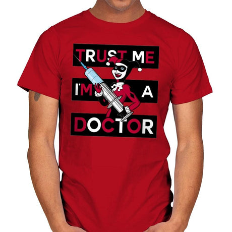 Trust Me I'm A Doctor! - Raffitees - Mens T-Shirts RIPT Apparel Small / Red