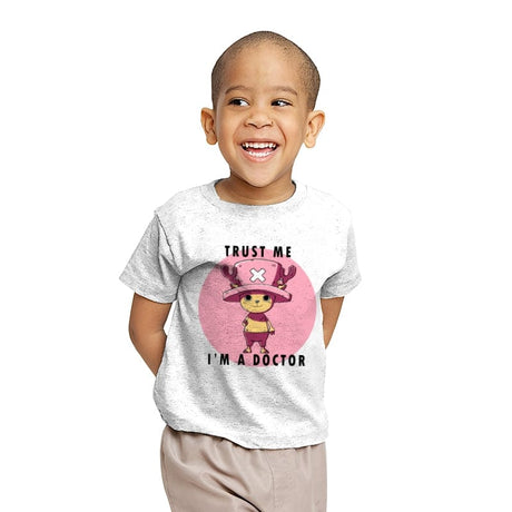 Trust Me I'm A Doctor - Youth T-Shirts RIPT Apparel X-small / White