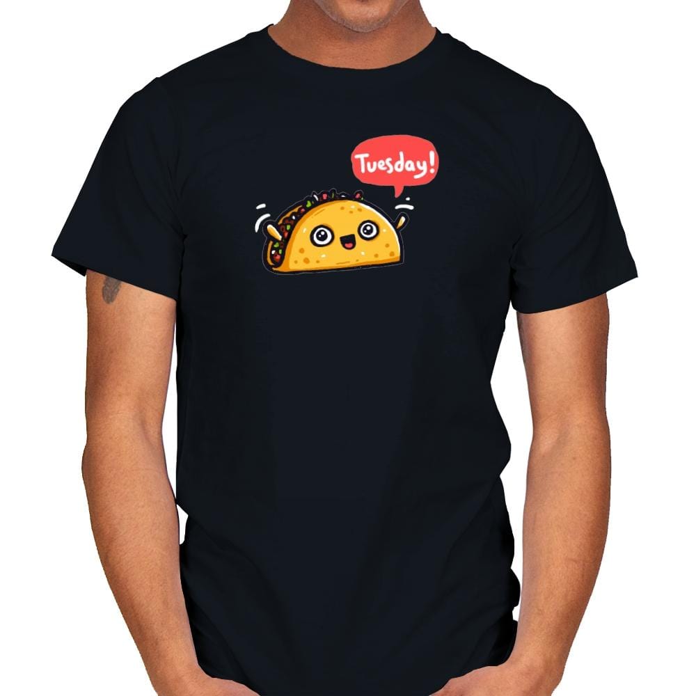 Tuesdays Are For Tacos - Mens T-Shirts RIPT Apparel Small / Black