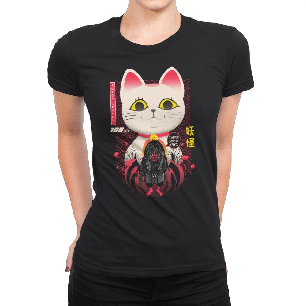 Turbo Granny - Womens Premium T-Shirts RIPT Apparel Small / Black