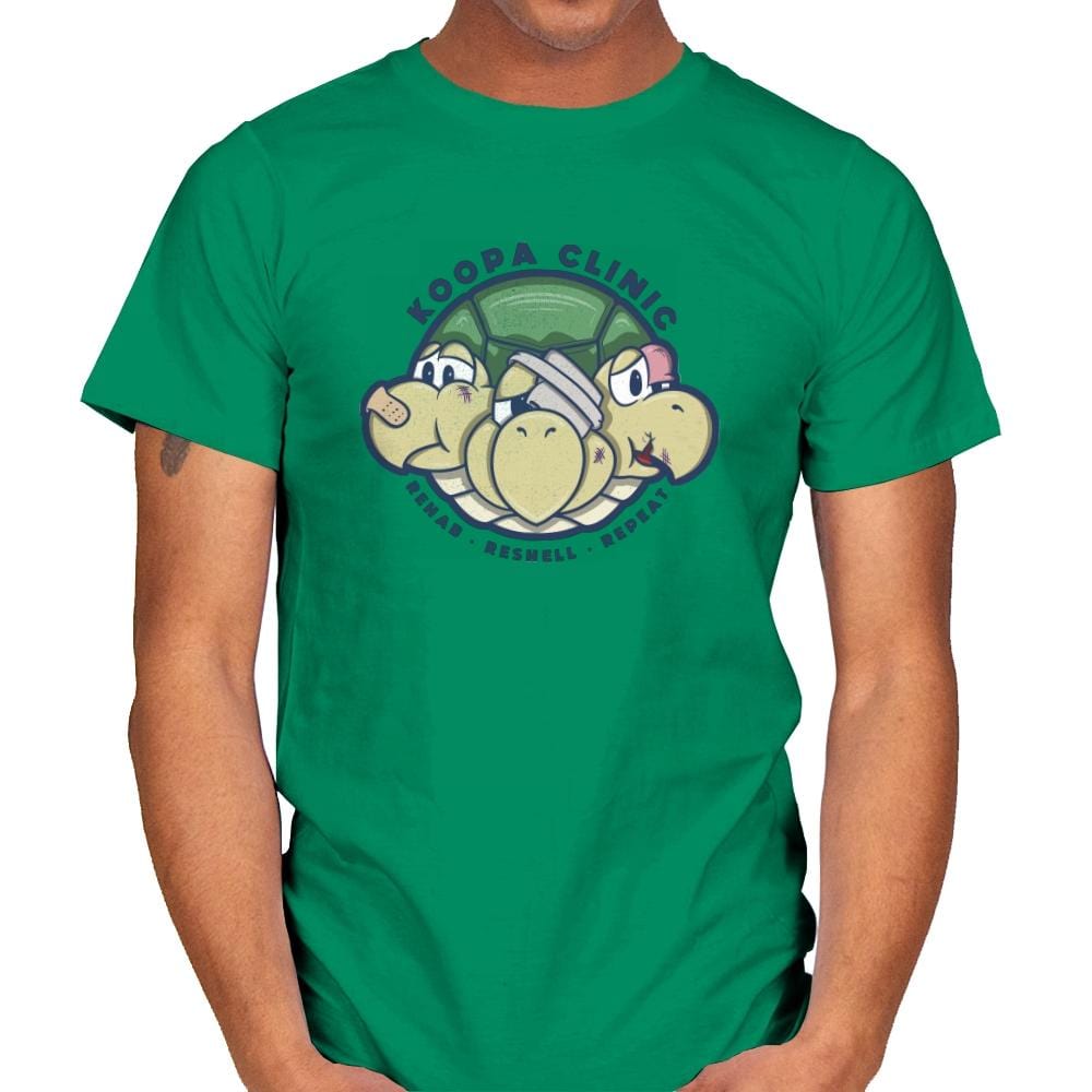 Turtle Clinic - Mens T-Shirts RIPT Apparel Small / Kelly