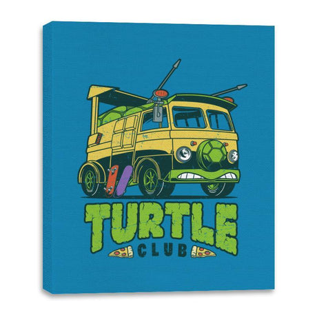 Turtle Club - Canvas Wraps Canvas Wraps RIPT Apparel 16x20 / Sapphire