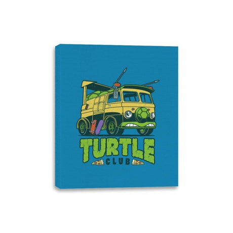 Turtle Club - Canvas Wraps Canvas Wraps RIPT Apparel 8x10 / Sapphire