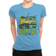 Turtle Club - Womens Premium T-Shirts RIPT Apparel Small / Turquoise