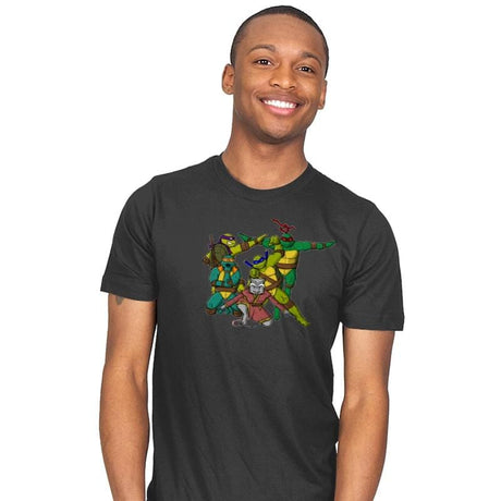 Turtle Force - Mens T-Shirts RIPT Apparel Small / Charcoal