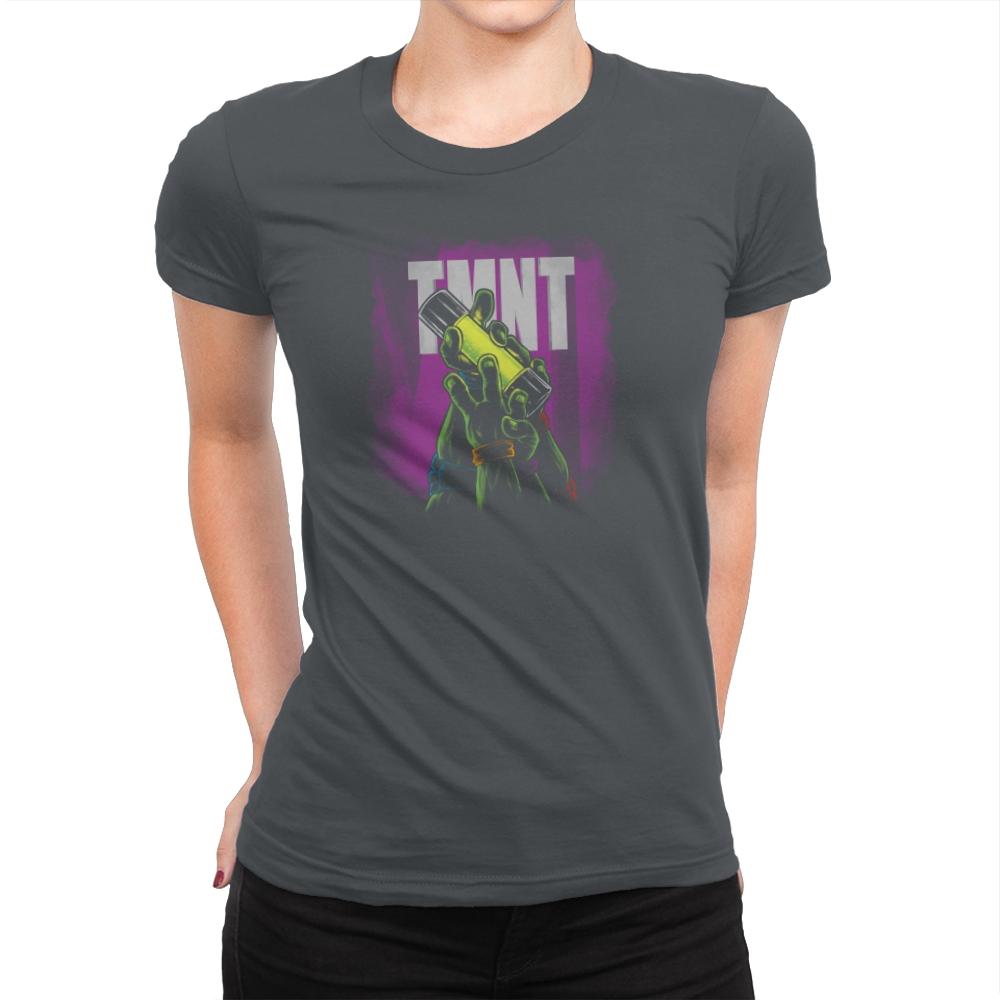 Turtle Jam Exclusive - Womens Premium T-Shirts RIPT Apparel Small / Heavy Metal