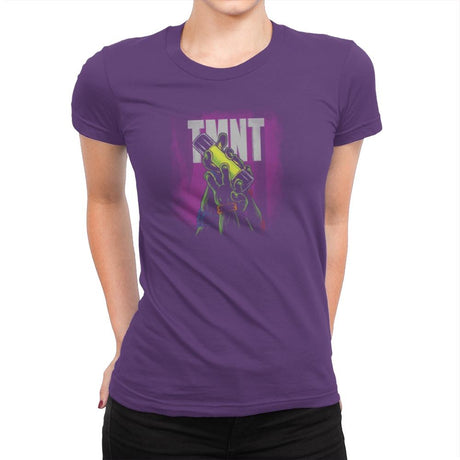 Turtle Jam Exclusive - Womens Premium T-Shirts RIPT Apparel Small / Purple Rush