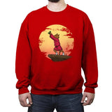 Turtle Kings - Crew Neck Sweatshirt Crew Neck Sweatshirt RIPT Apparel Small / Red