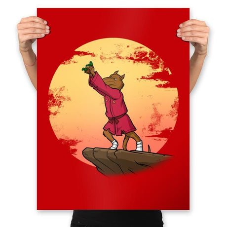 Turtle Kings - Prints Posters RIPT Apparel 18x24 / Red
