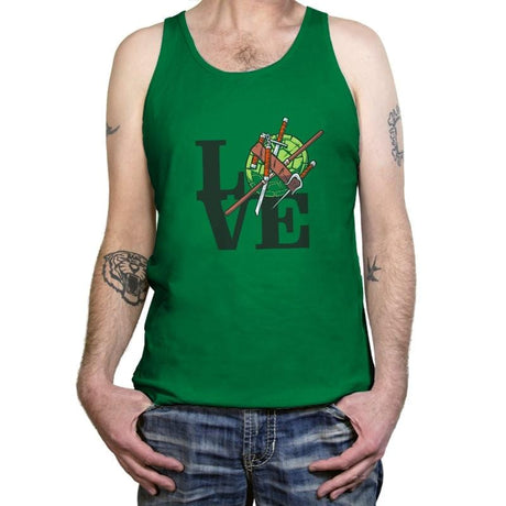 Turtle Love Exclusive - Tanktop Tanktop RIPT Apparel