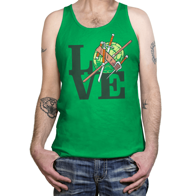 Turtle Love Exclusive - Tanktop Tanktop RIPT Apparel