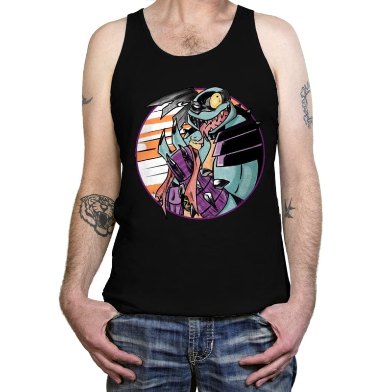 Turtle of Vengeance - Tanktop Tanktop RIPT Apparel X-Small / Black