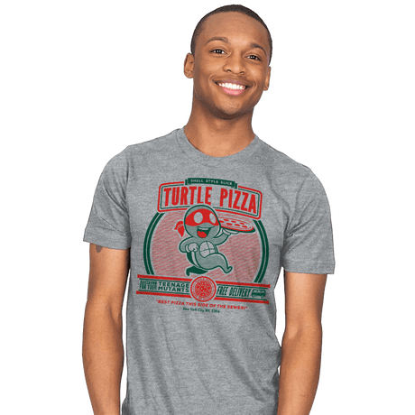 Turtle Pizza - Mens T-Shirts RIPT Apparel