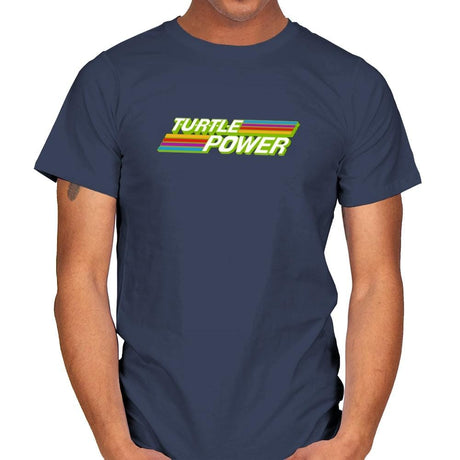 Turtle Power Magazine - Mens T-Shirts RIPT Apparel Small / Navy
