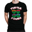 Turtle Power - Mens Premium T-Shirts RIPT Apparel Small / Black