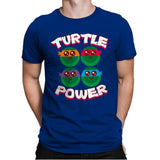Turtle Power - Mens Premium T-Shirts RIPT Apparel Small / Royal