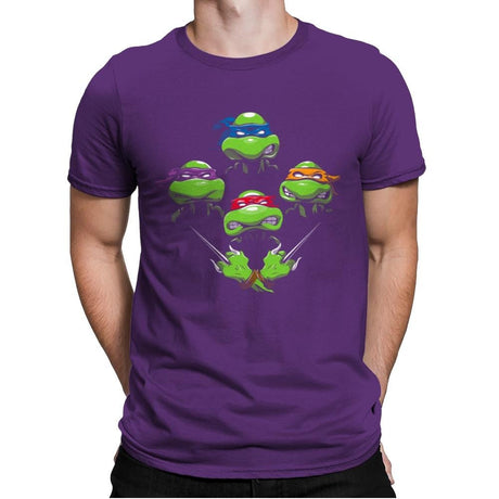 Turtle Rhapsody - Best Seller - Mens Premium T-Shirts RIPT Apparel Small / Purple Rush