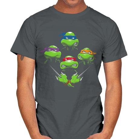 Turtle Rhapsody - Best Seller - Mens T-Shirts RIPT Apparel Small / Charcoal