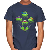 Turtle Rhapsody - Best Seller - Mens T-Shirts RIPT Apparel Small / Navy