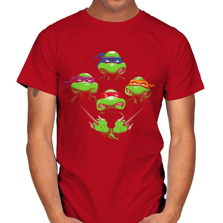 Turtle Rhapsody - Best Seller - Mens T-Shirts RIPT Apparel Small / Red