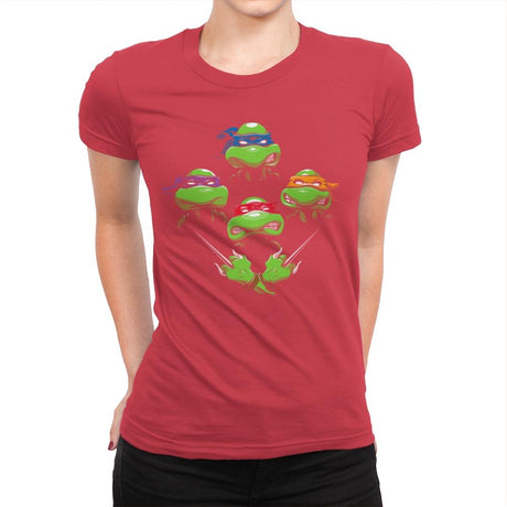 Turtle Rhapsody - Best Seller - Womens Premium T-Shirts RIPT Apparel Small / Red