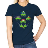 Turtle Rhapsody - Best Seller - Womens T-Shirts RIPT Apparel Small / Navy