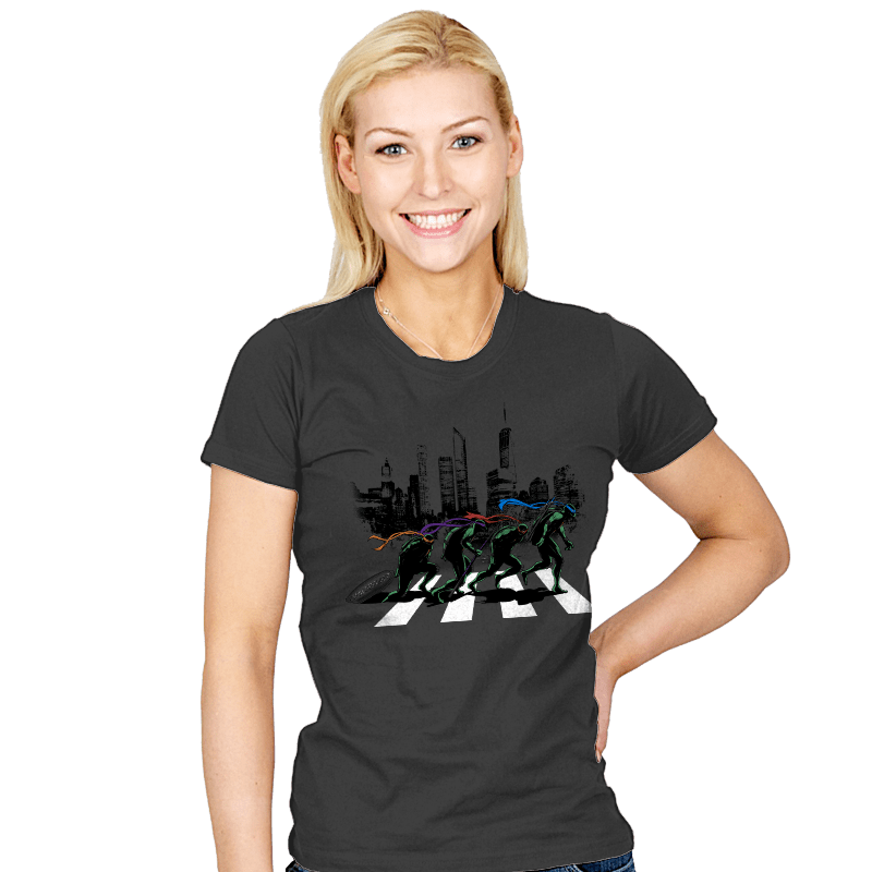 Turtle Road  - Womens T-Shirts RIPT Apparel