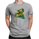 Turtlehide Exclusive - Mens Premium T-Shirts RIPT Apparel Small / Heather Grey