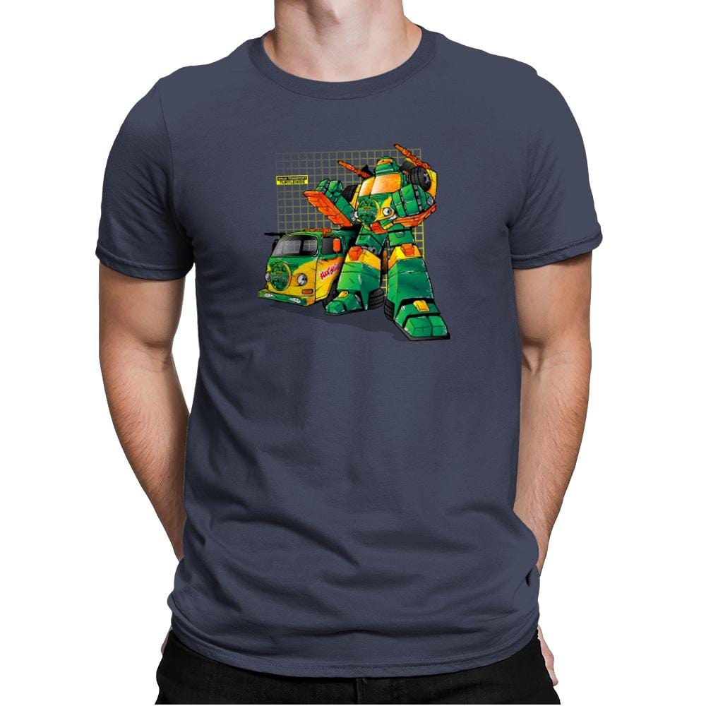 Turtlehide Exclusive - Mens Premium T-Shirts RIPT Apparel Small / Indigo