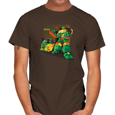Turtlehide Exclusive - Mens T-Shirts RIPT Apparel Small / Dark Chocolate